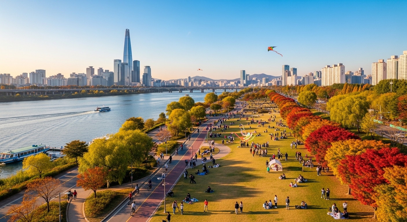 여의도 한강공원 주차 꿀팁 지하철 5호선 여의나루역 도보 5분 불꽃축제 행사날 주차장 폐쇄 대중교통