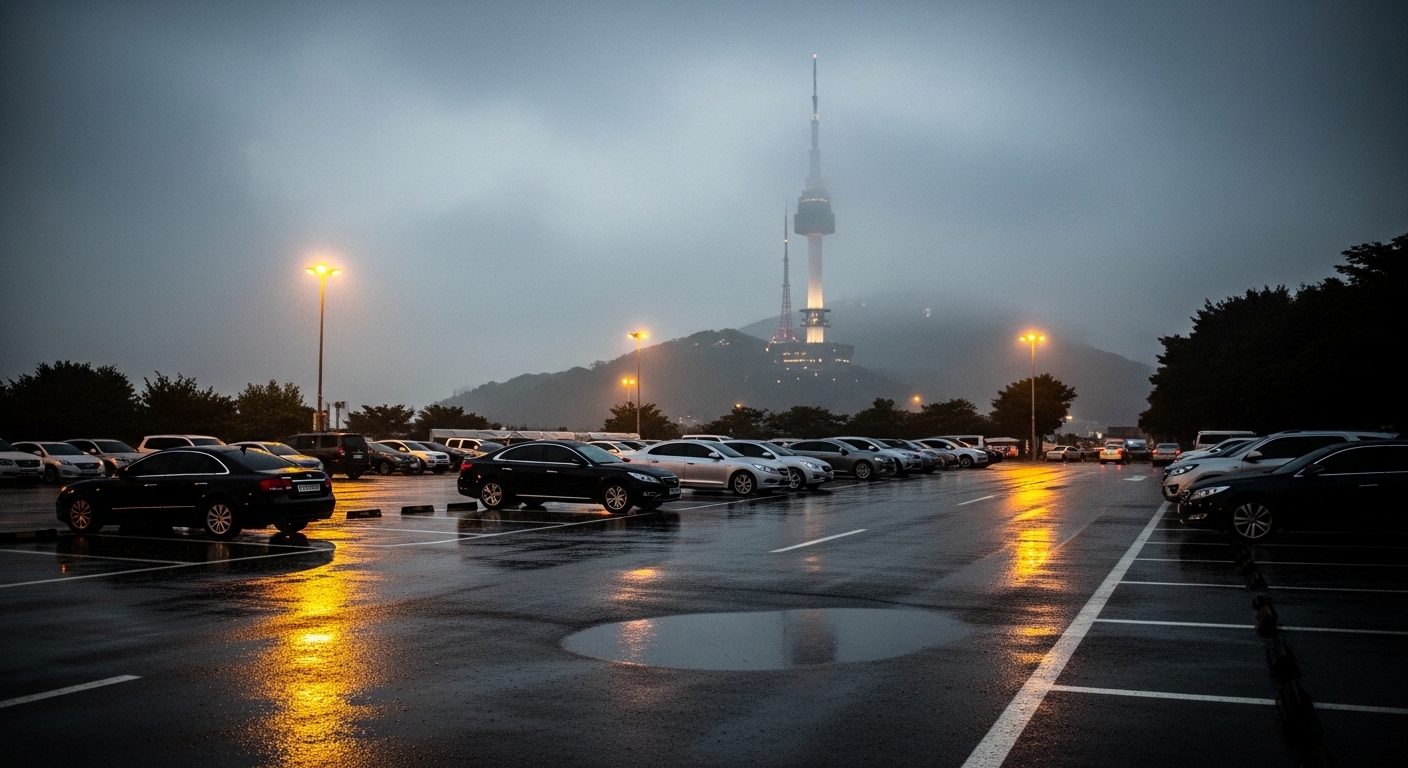 남산서울타워 주차요금 남산동 공영주차장 1시간 3000원 케이블카 주차장 30분 무료 공원 주차장 10분 300원 비교