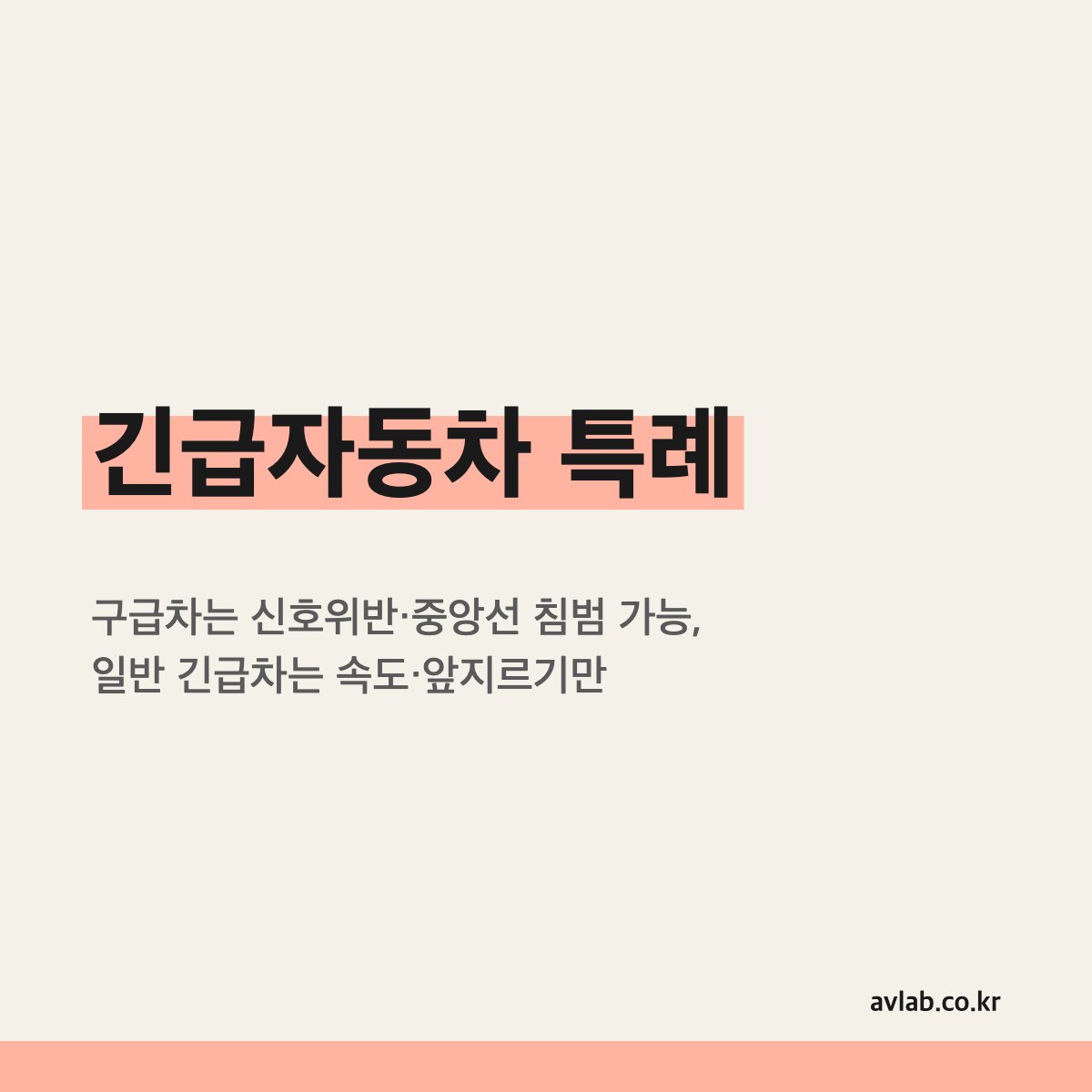 긴급자동차 특례